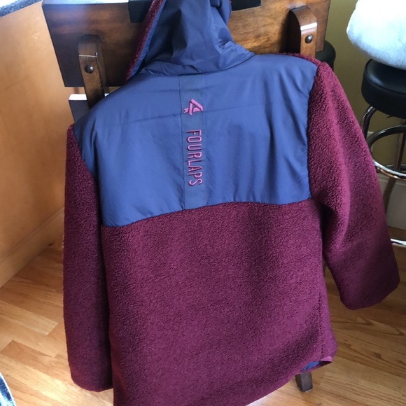 FOUR LAPS SHERPA JACKET (OVERSIZED) - Picture 5 of 9